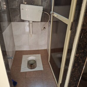 Attached Bathroom in 1 RK Apartment at Krishna Residency Ghansoli, Ghansoli – for Rent