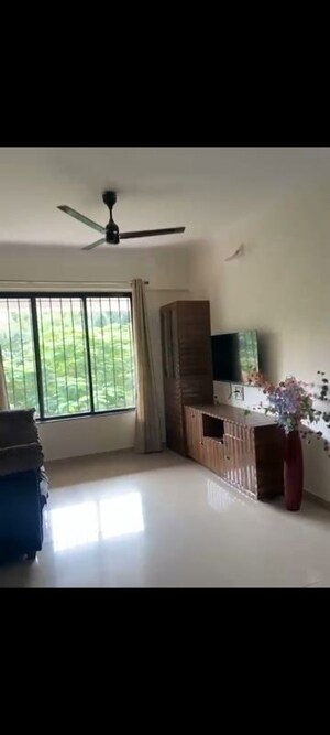 Living Room in 2 BHK Apartment at Mahalunge – for Rent