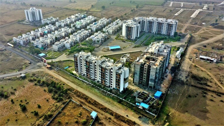 Exterior View, sandesh-city 3 Bedroom 2000 Sq.Ft. Villa In Jamtha Nagpur 10692858