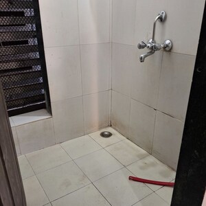 Bathroom in 1 BHK Apartment at Krishna Residency Ghansoli, Ghansoli – for Rent