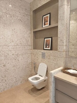 Bathroom in 4 BHK Builder Floor at Vasant Vihar – for Sale