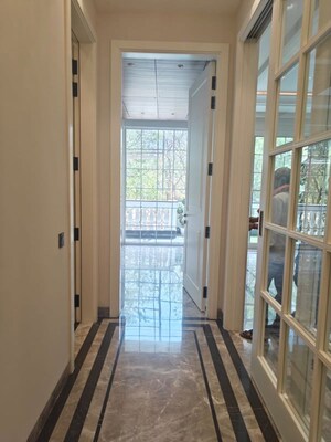 Building Lobby in 4 BHK Builder Floor at Vasant Vihar – for Sale