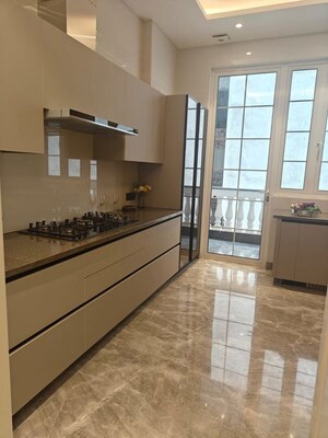Kitchen in 4 BHK Builder Floor at Vasant Vihar – for Sale