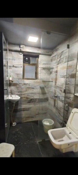 Bathroom in 1 BHK Apartment at Paschim Apartments, Dadar West – for Rent