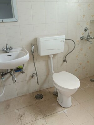 Bathroom in 2 BHK Apartment at Shree Vardhman Mantra, Sector 67 – for Rent