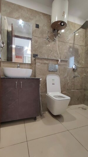Bathroom in 3 BHK Builder Floor at Ansal API Esencia, Sector 67 – for Rent