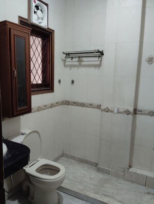 Bathroom in 4 BHK Builder Floor at Vasant Vihar – for Rent