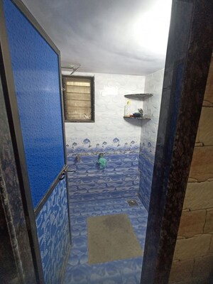 Bathroom in 1 BHK Apartment at Sai Baba Vihar Complex, Ghodbunder Road – for Rent
