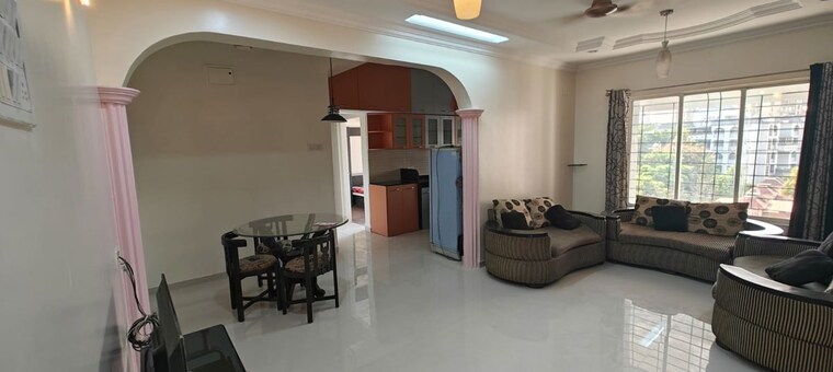 Living Room, dwarkadheesh-residency 3 Bedroom 1350 Sq.Ft. Apartment In Pimple Saudagar Pune 10692989