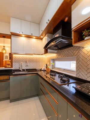 Kitchen in 2 BHK Villa at Chansandra – for Sale