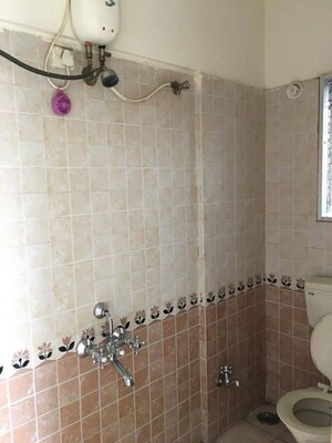 Bathroom in 3 BHK Apartment at Siddhivinayak Ginger, Pimple Saudagar – for Rent