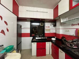 Kitchen in 1 BHK Apartment at Vasant Valley Complex, Malad East – for Rent