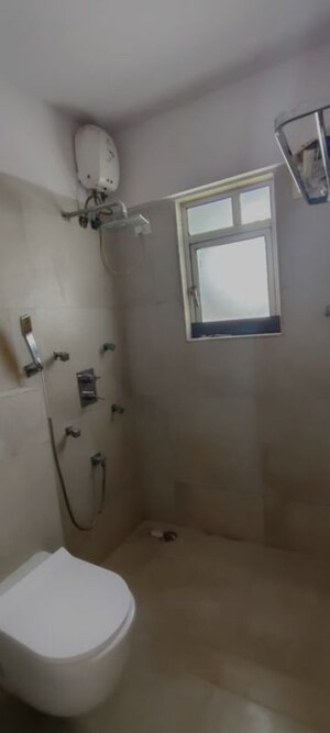 Bathroom in 2.5 BHK Apartment at Puranik Rumah Bali, Ghodbunder Road – for Rent