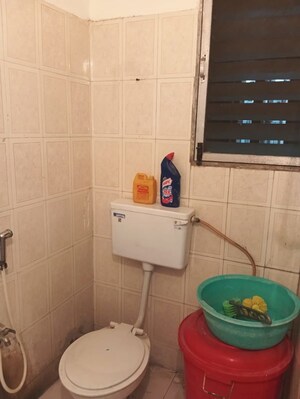 Bathroom in 1 BHK Apartment at Purushottam Plaza, Kasarvadavali – for Rent