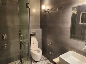 Bathroom in 1 BHK Apartment at Sarita Vihar – for Rent