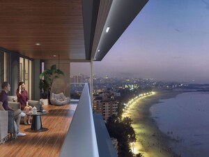 Balcony in 5 BHK Apartment at K Raheja Valletta, Juhu – for Sale