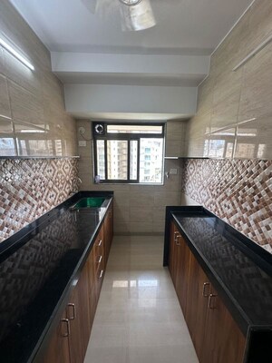 Kitchen in 3 BHK Apartment at DLH Legacy, Juhu – for Rent