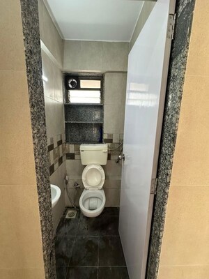 Bathroom in 3 BHK Apartment at DLH Legacy, Juhu – for Rent