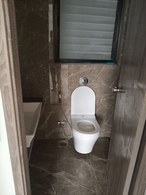 Bathroom in 2 BHK Apartment at Ceratec Presidential Towers, Ravet – for Rent