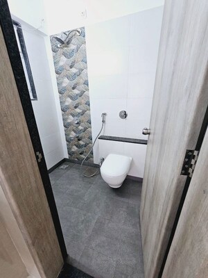 Bathroom in 3 BHK Apartment at Venkatesh Graffiti, Keshav Nagar – for Rent
