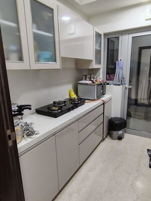 Kitchen in 3 BHK Apartment at Mumbai Central Suburbs – for Rent