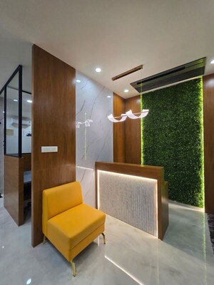 Living Room in  Office Space at Amanora Chambers, Hadapsar – for Rent