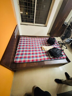Bedroom in 2 BHK Apartment at Anandtara Sayajiraje Avenue, Mundhwa – for Rent