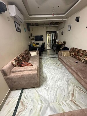 Bedroom in 2 BHK Builder Floor at Kalkaji – for Rent