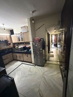 Bedroom in 2 BHK Builder Floor at Kalkaji – for Rent