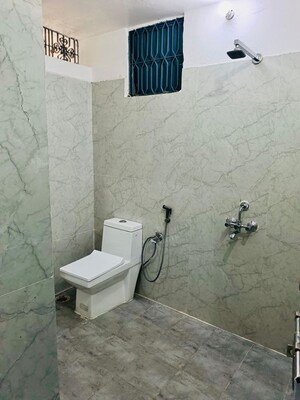 Bathroom in 4 BHK Villa at Satluj Apartments Gomti Nagar, Gomti Nagar – for Rent
