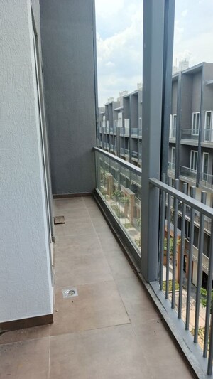 Balcony in 3 BHK Apartment at Smart World Orchard, Sector 61 – for Rent