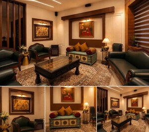 Living Room in 3.5 BHK Independent House at Vasant Vihar – for Rent