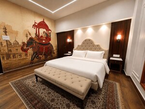 Bedroom in 3.5 BHK Independent House at Vasant Vihar – for Rent