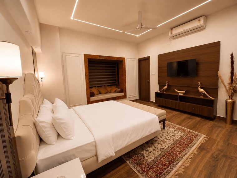 Bedroom, vasant vihar 3.5 Bedroom 10500 Sq.Ft. Independent House In Vasant Vihar Dehradun 10690385