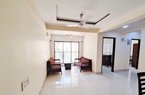 Living Room in 2 BHK Apartment at Abhismit Aum Heights, Goregaon West – for Rent