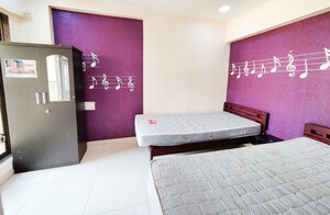 Bedroom in 2 BHK Apartment at Abhismit Aum Heights, Goregaon West – for Rent
