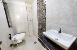 Bathroom in 2 BHK Apartment at Abhismit Aum Heights, Goregaon West – for Rent