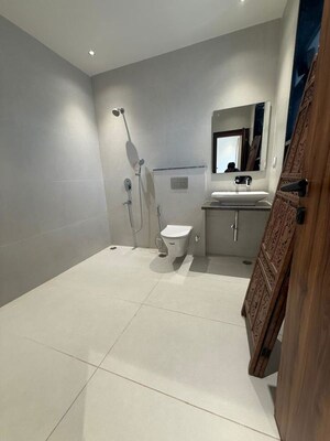 Bathroom in 4 BHK Builder Floor at Sector 17 – for Rent