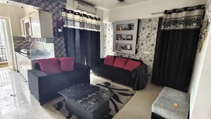 Living Room in 1 BHK Apartment at Aditya Celebrity Homes, Sector 76 – for Rent