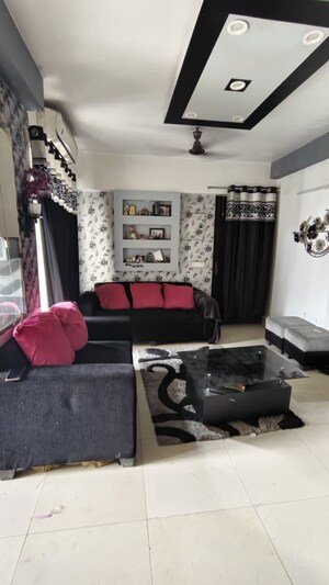 Living Room in 1 BHK Apartment at Aditya Celebrity Homes, Sector 76 – for Rent