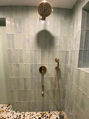 Bathroom in 3 BHK Apartment at Bandra West – for Rent
