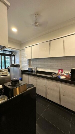 Kitchen in 3 BHK Apartment at Bandra West – for Rent