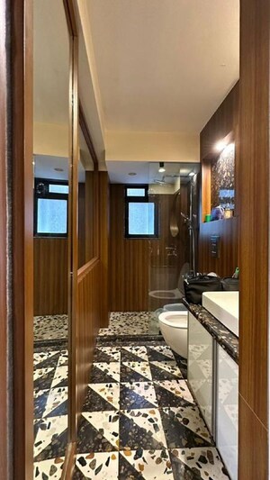 Attached Bathroom in 3 BHK Apartment at Bandra West – for Rent