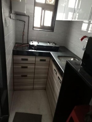 Kitchen in 1 BHK Apartment at Bandra West – for Rent