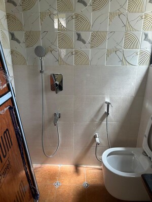 Bathroom in 1 BHK Apartment at Bandra West – for Rent