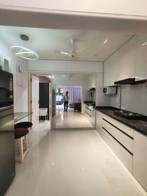 Kitchen in 1 BHK Apartment at Bandra West – for Rent