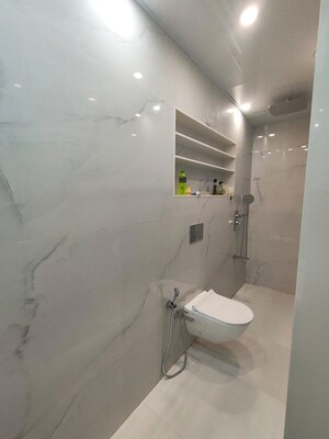 Bathroom in 1 BHK Apartment at Bandra West – for Rent