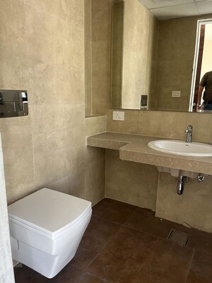 Bathroom in 4 BHK Apartment at Supreme Belmac Residences D, Wadgaon Sheri – for Rent