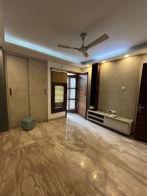Staircase in 3 BHK Builder Floor at Shivalik Colony – for Rent