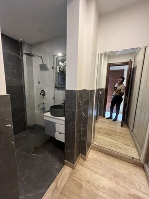 Kitchen in 3 BHK Builder Floor at Shivalik Colony – for Rent